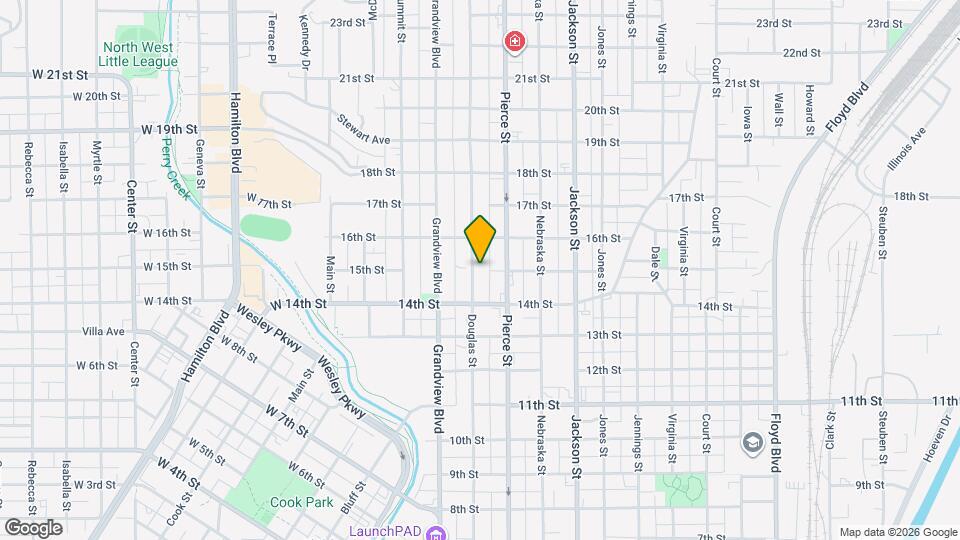 1428 Douglas St Map and Location Details