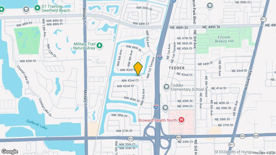 311 NW 42nd Ct Map and Location Details