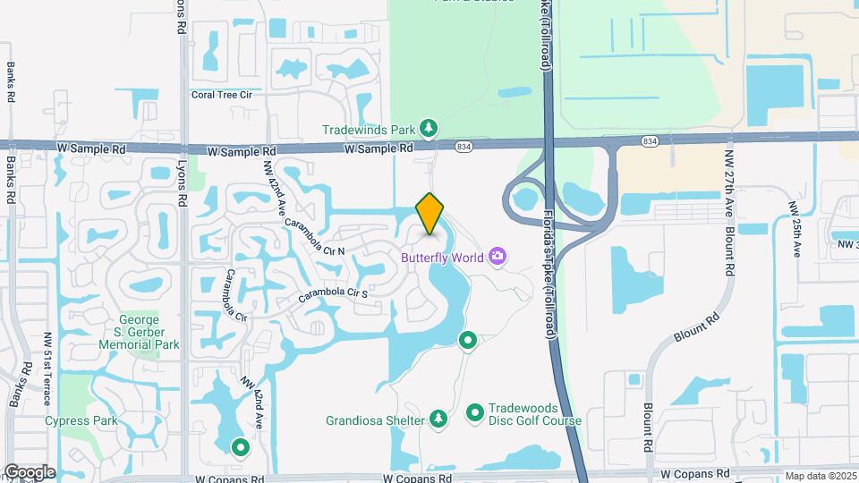 2600 Carambola Cir S Map and Location Details