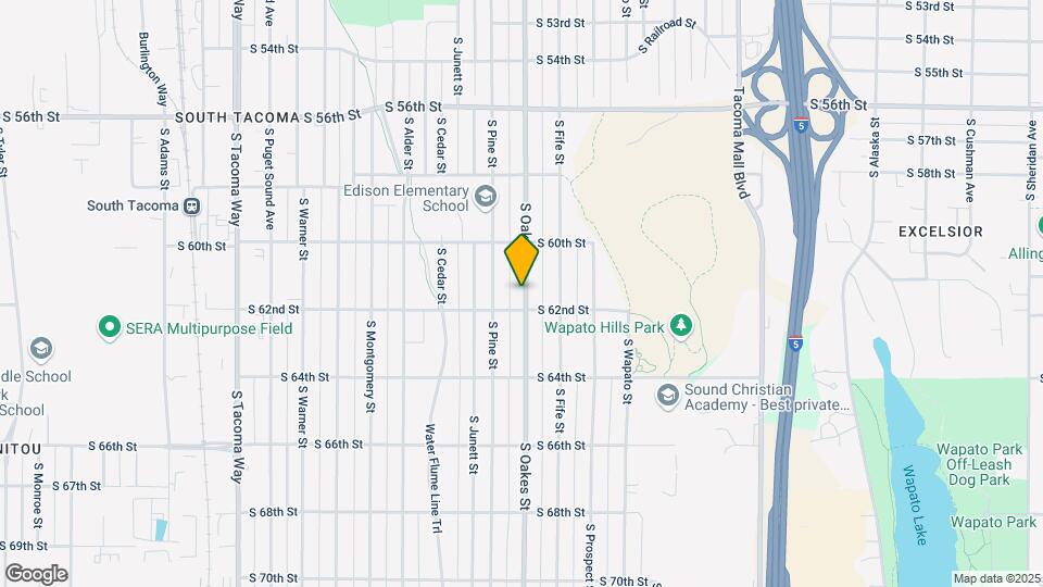 6040 S Oakes St Map and Location Details