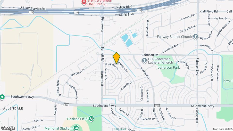 4615 El Capitan Dr Map and Location Details