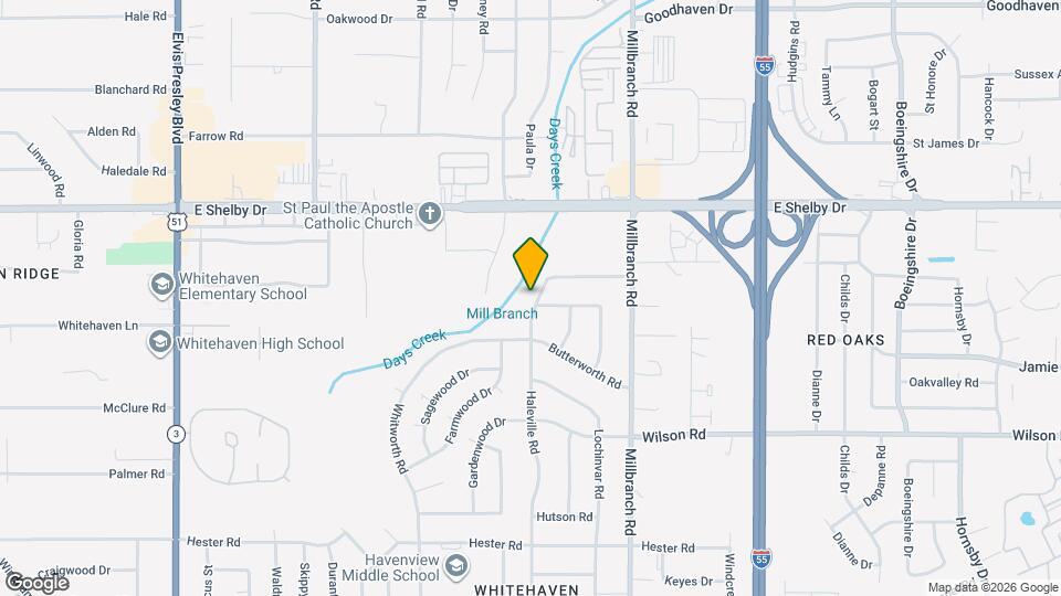 4785 Haleville Rd Map and Location Details