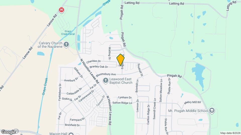 1721 Englehart St Map and Location Details