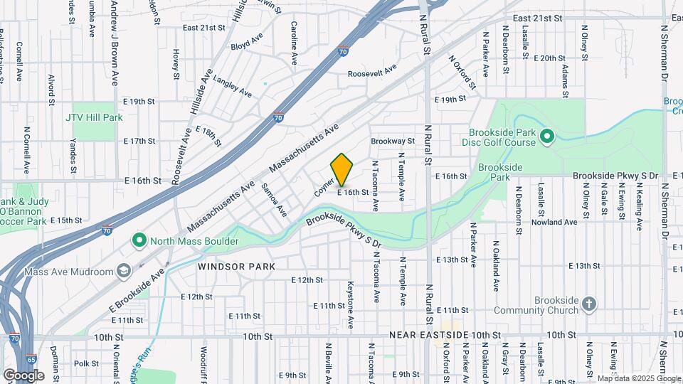 2328 E 16th St Map and Location Details