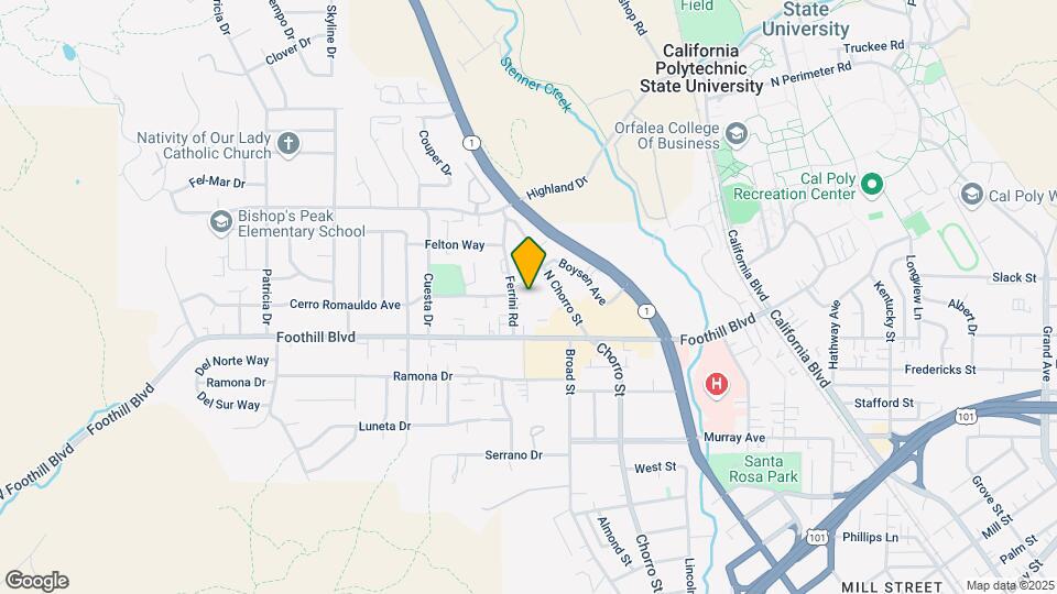 152-196 Ferrini Rd Map and Location Details