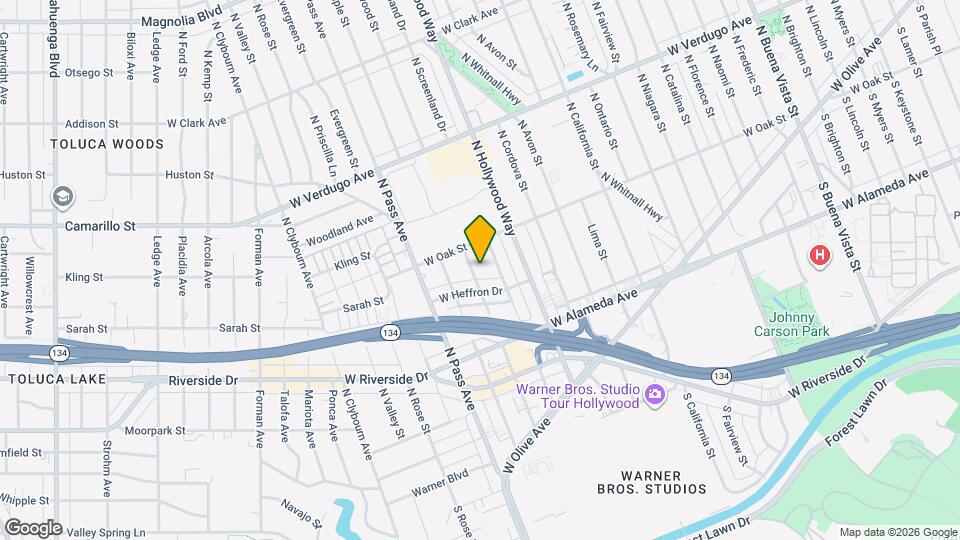 316 N Kenwood St Mapa y Detalles de la Ubicación