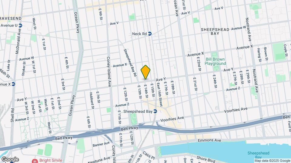 1413 Avenue Y Mapa y Detalles de la Ubicación