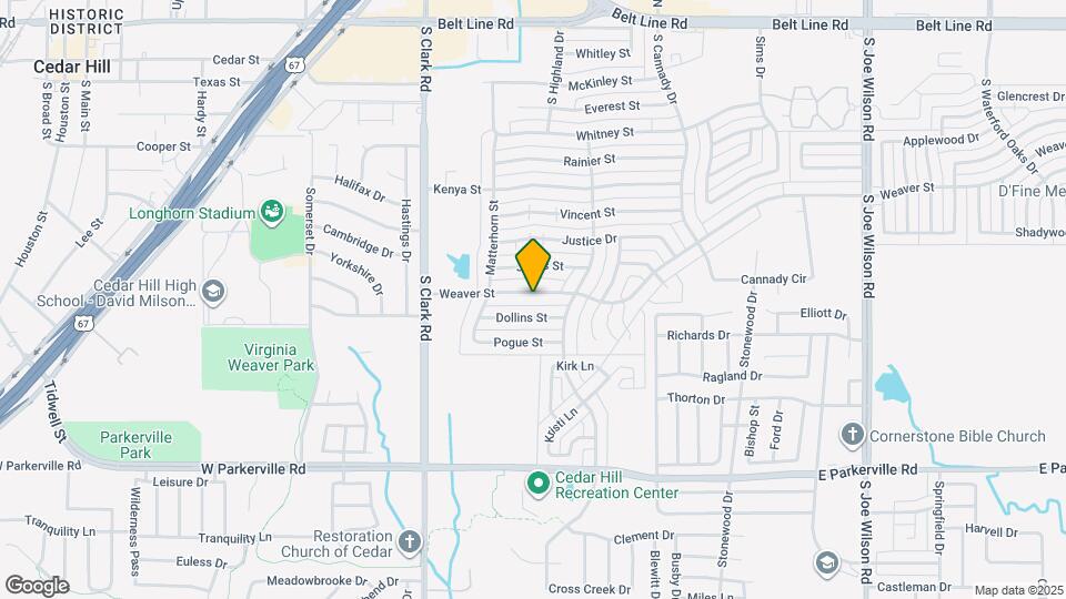 431 Weaver St Map and Location Details