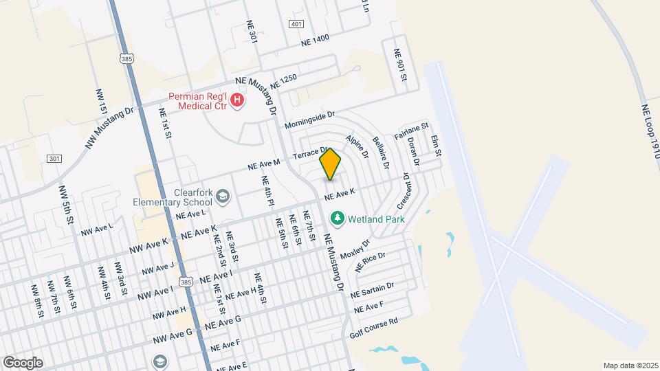 1204 Aspen St Map and Location Details