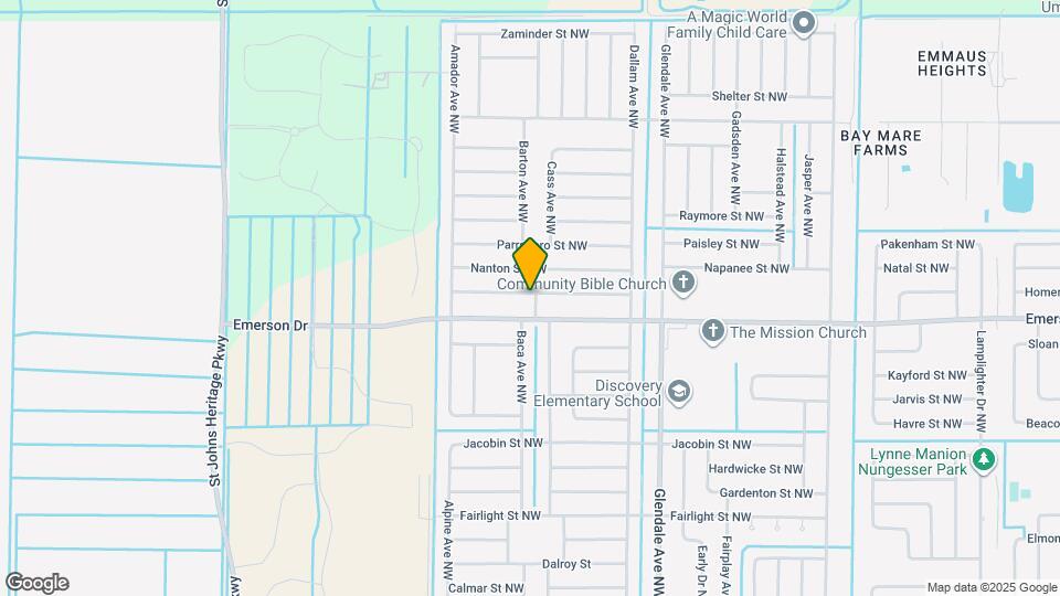 1806 Macklin St NW Map and Location Details