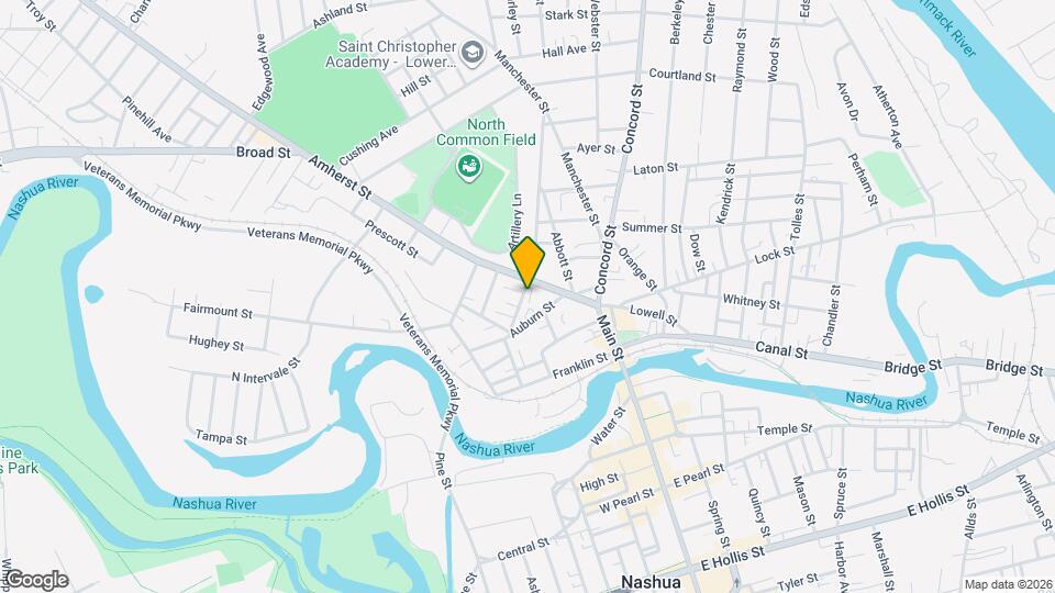 8 Beacon St Map and Location Details