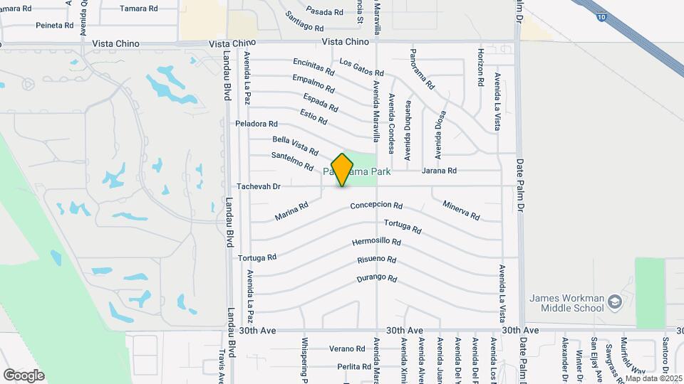 68375 Tachevah Dr Map and Location Details