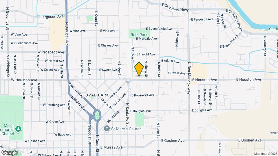 620-650 East Houston Avenue Map and Location Details
