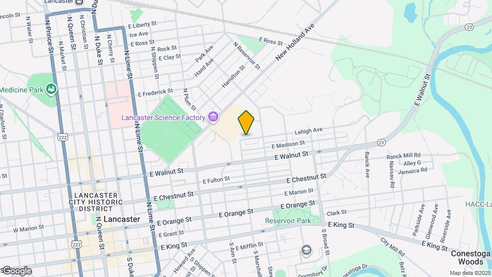 613 Lehigh Ave Map and Location Details