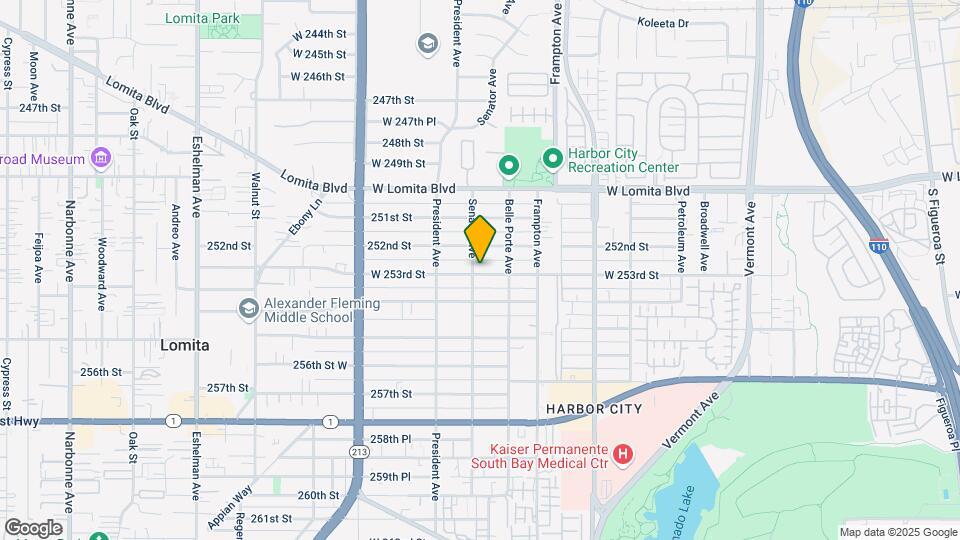 1433 W 253rd St Map and Location Details