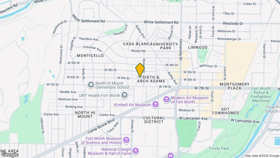 3427 W 6th St Map and Location Details