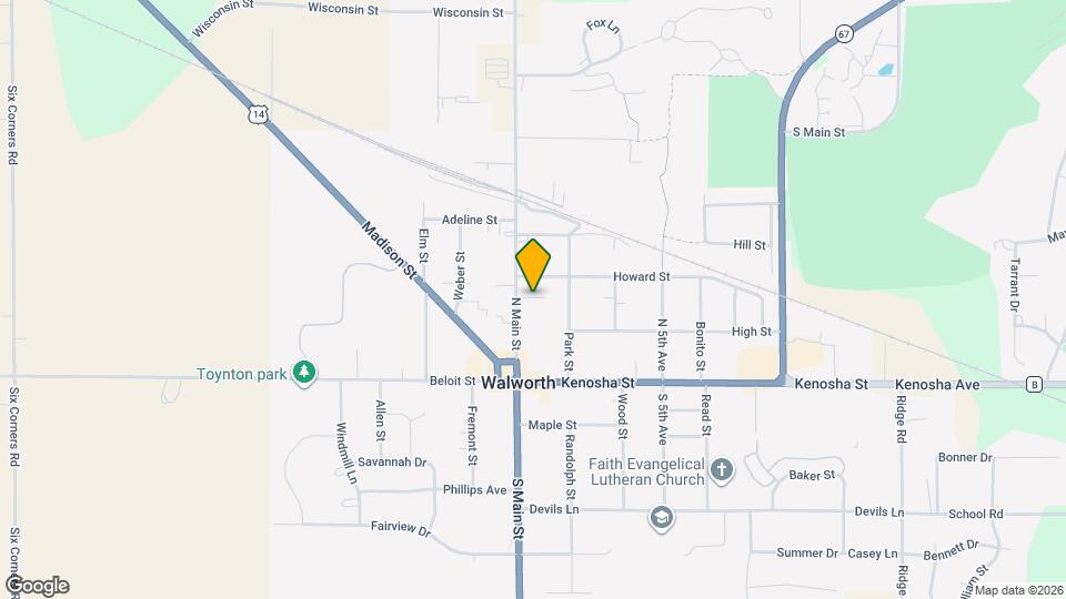 260 N Main St Mapa y Detalles de la Ubicación