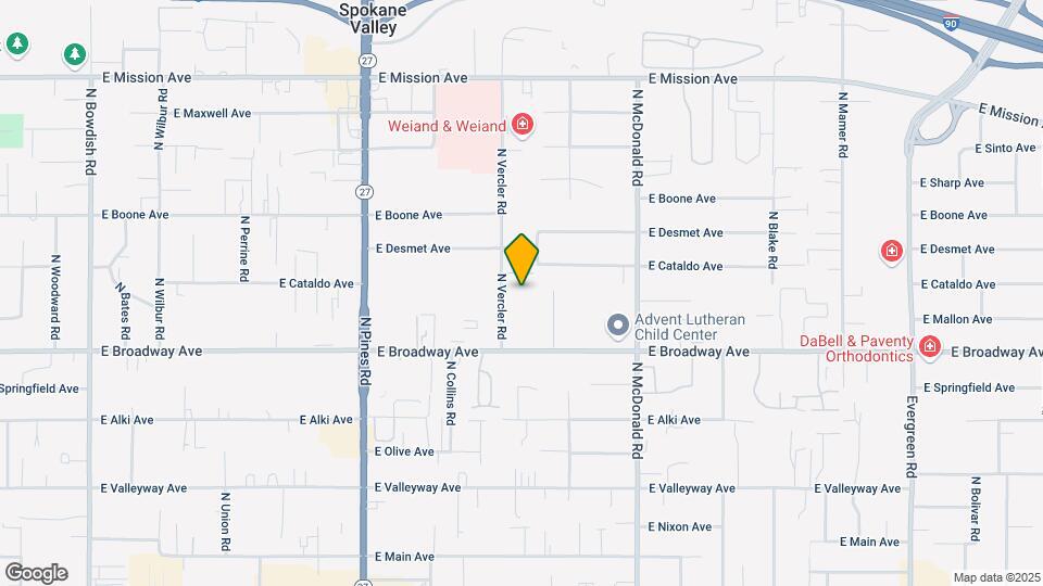 920 N Vercler Rd Map and Location Details