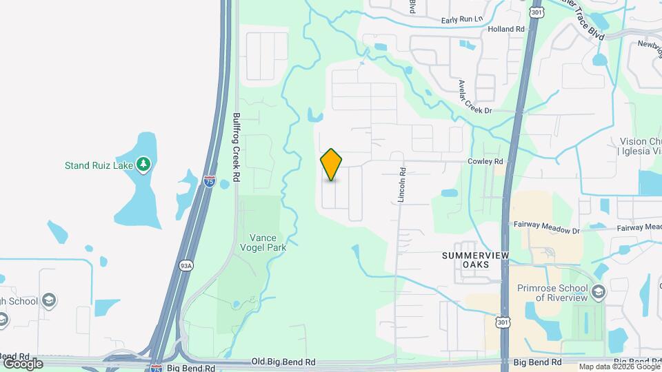 12913 Brookcrest Pl Mapa y Detalles de la Ubicación