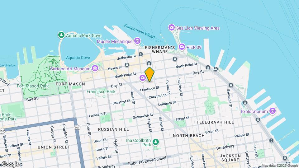 North Beach Place Map and Location Details