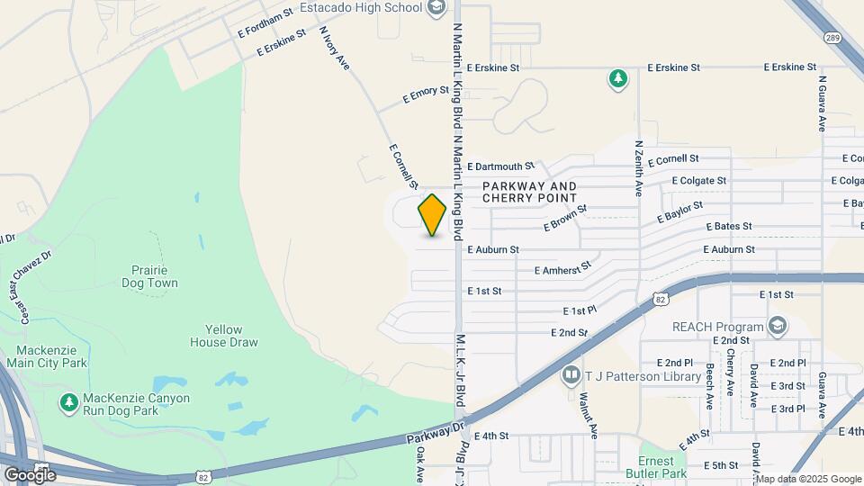 1511 E Auburn St Map and Location Details