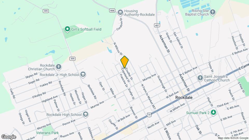 728 Copeland St Map and Location Details
