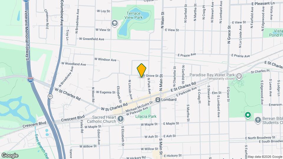 49 Orchard Terrace Map and Location Details