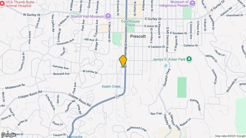 430 S Montezuma St Map and Location Details