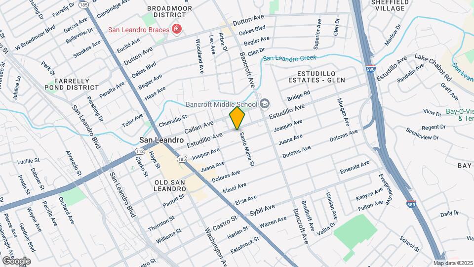 499 Estudillo Ave Mapa y Detalles de la Ubicación