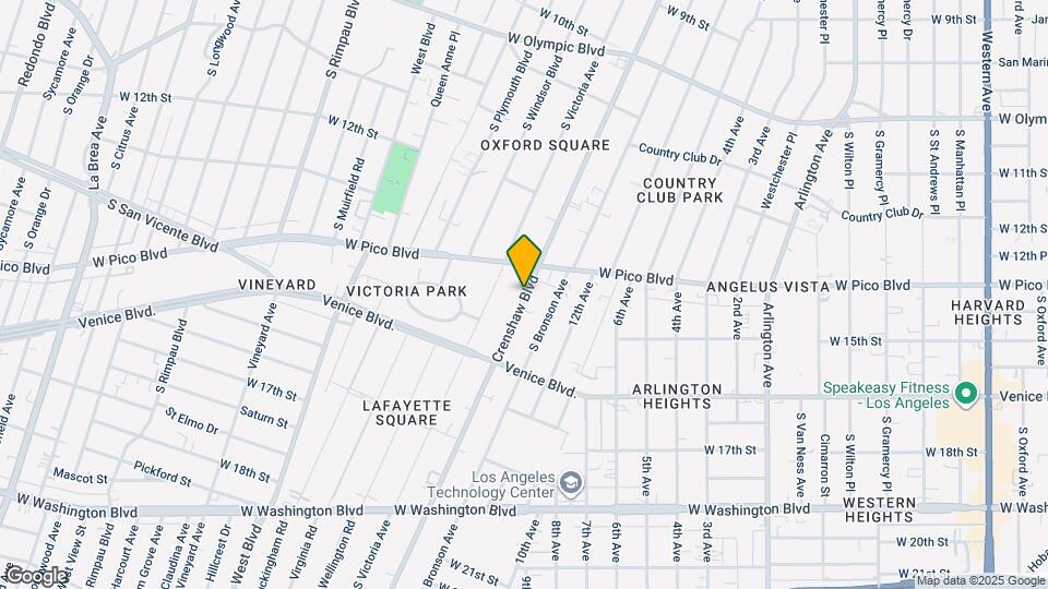 1405-1405 Crenshaw Blvd Map and Location Details