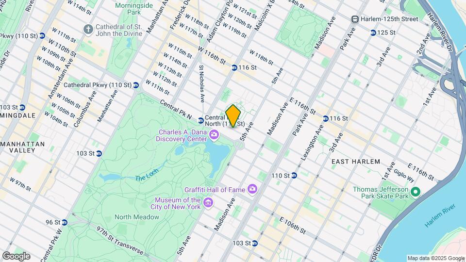 8-22 W 111th St Map and Location Details