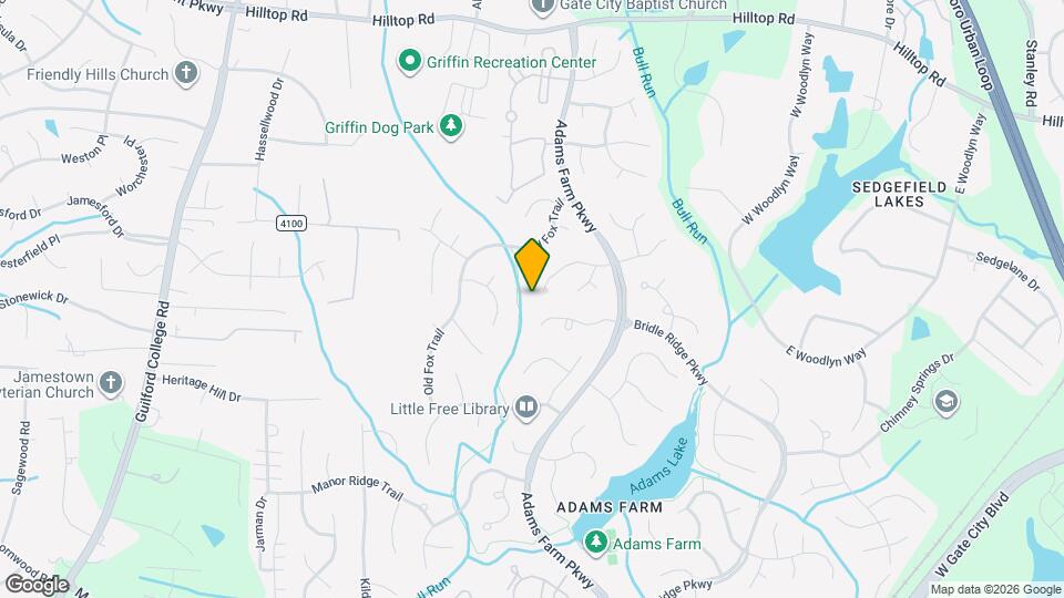 5630 Poplar Hill Ct Map and Location Details