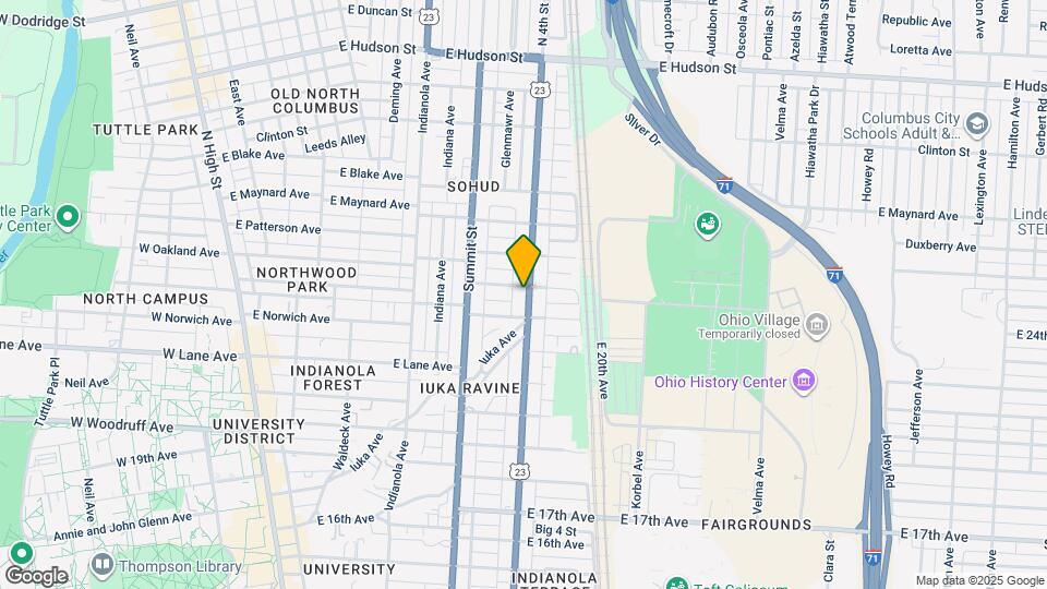 2177 N 4th St Map and Location Details