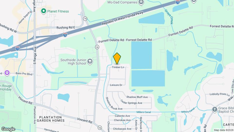 8849 Timber Ln Map and Location Details