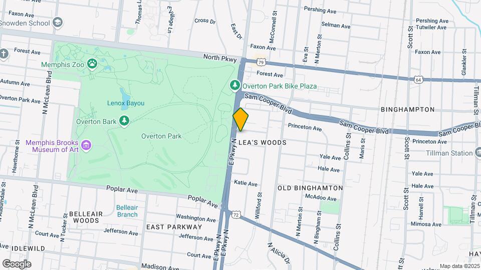 358 E Pkwy N Map and Location Details