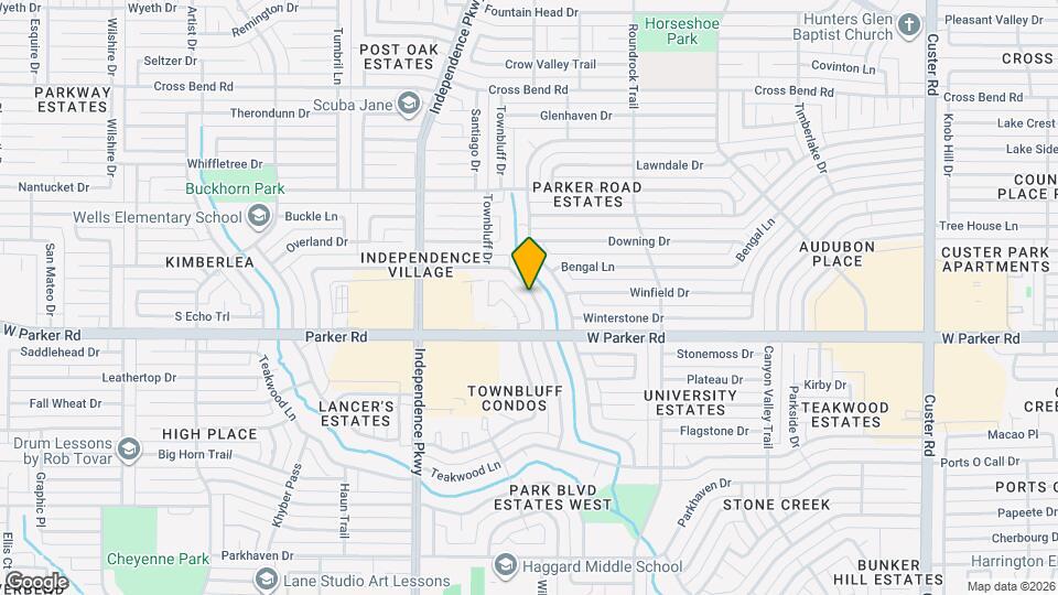 3403 Hilltop Ln Map and Location Details