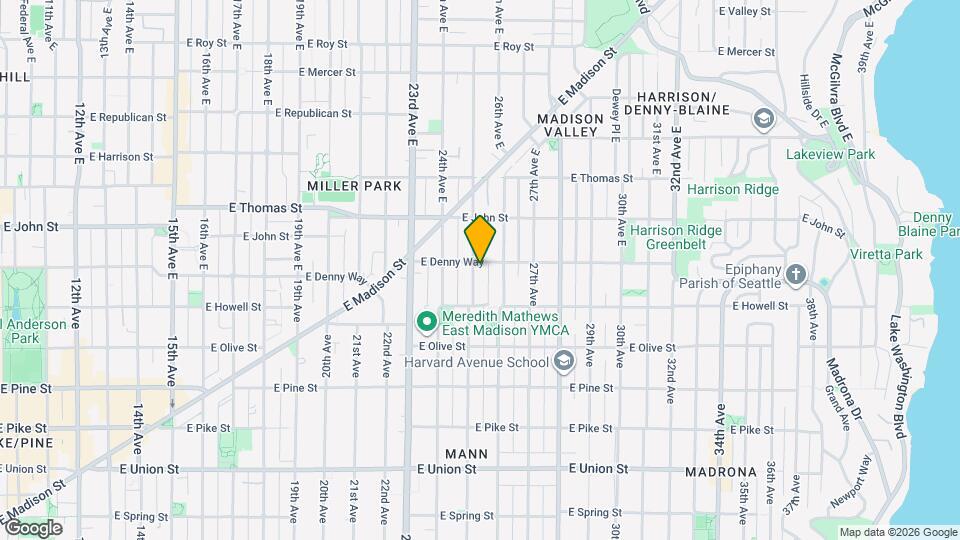 1836 25th Ave Map and Location Details