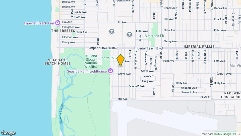 1253 California St Map and Location Details