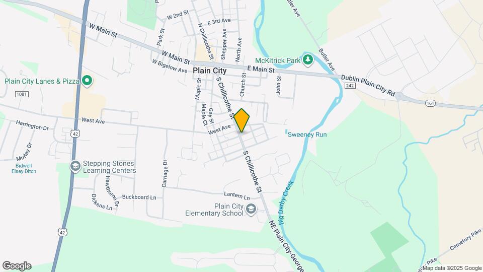 349 S Chillicothe St Map and Location Details