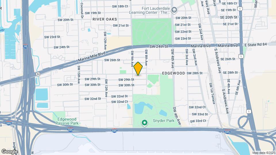 827 SW 29th St Map and Location Details