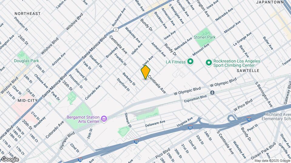 1755 Franklin St Map and Location Details