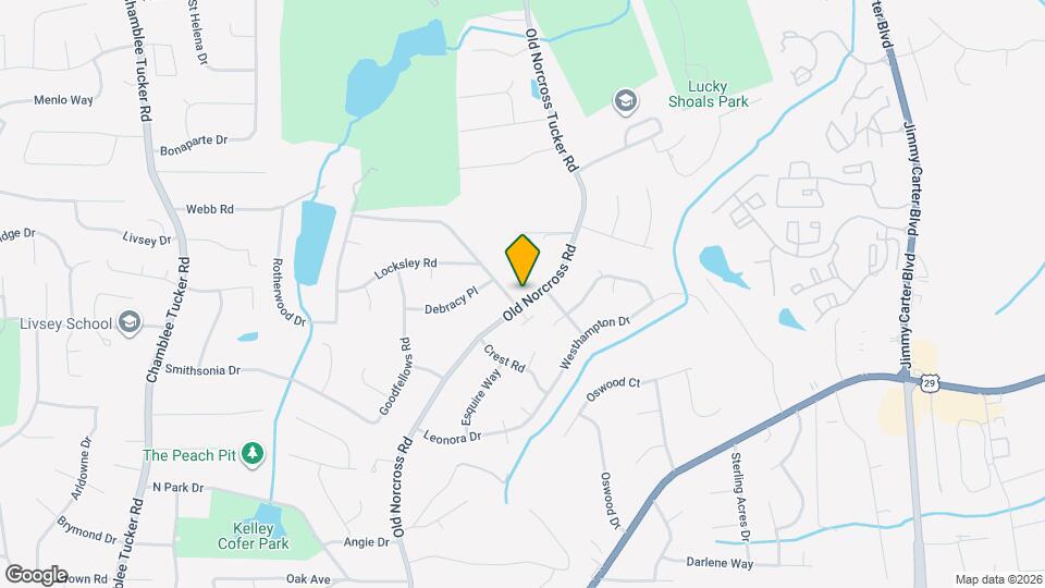 2876 Old Norcross Rd Map and Location Details