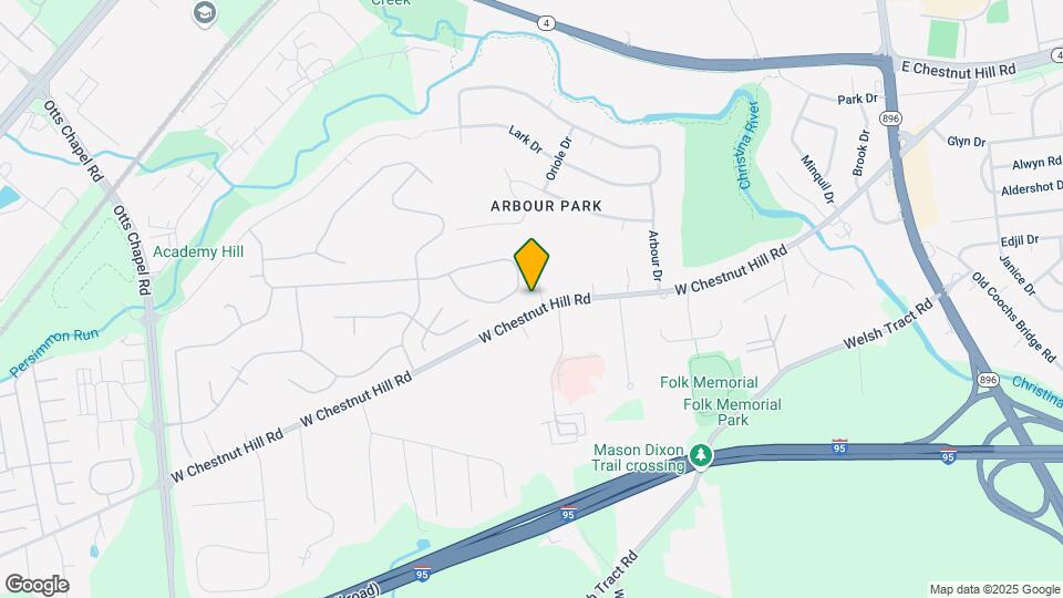 340 W Chestnut Hill Rd Mapa y Detalles de la Ubicación