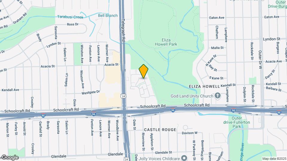 14218 Riverview St Map and Location Details