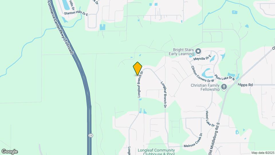 6847 Longleaf Branch Dr Map and Location Details