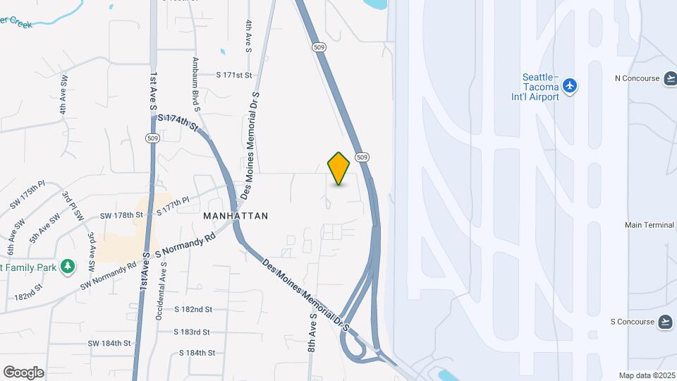 825 S 176th St Map and Location Details