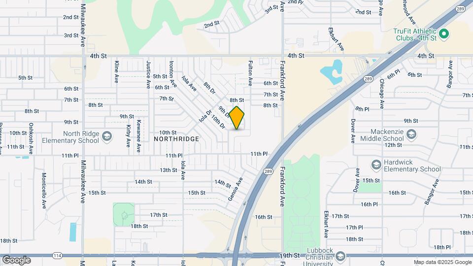5903 10th St Map and Location Details