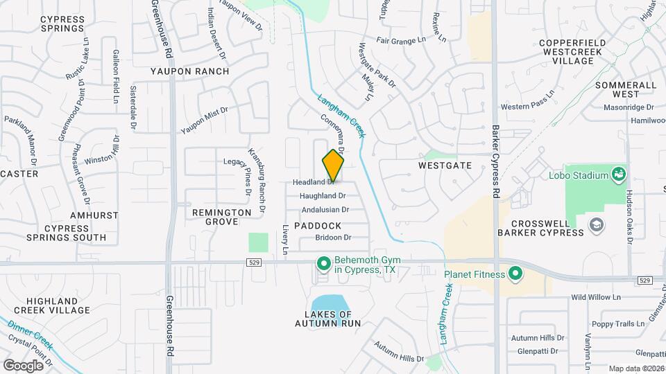 18611 Headland Dr Map and Location Details