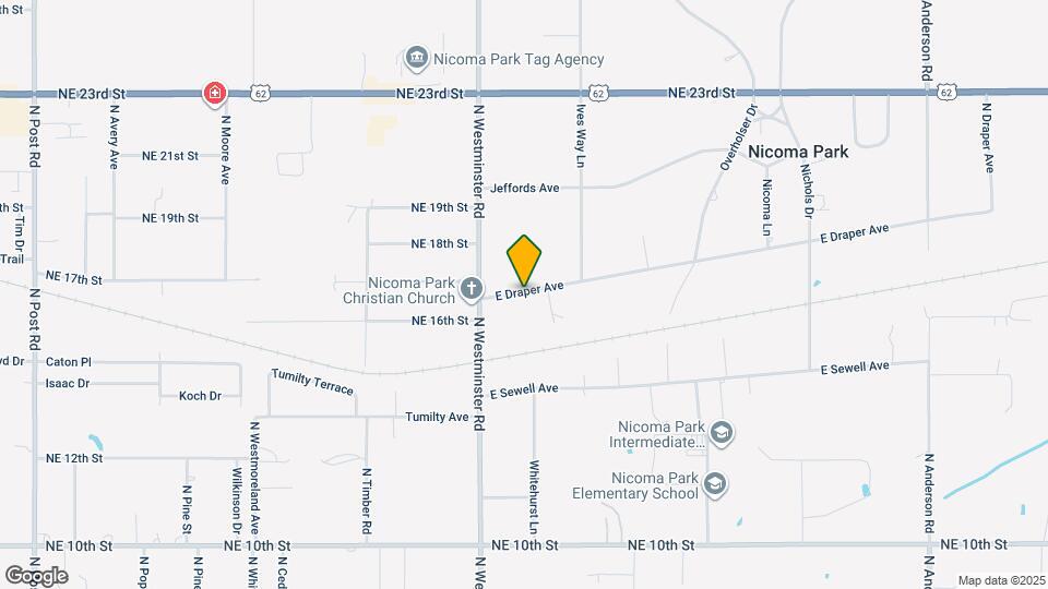 11026 E Draper Ave Map and Location Details