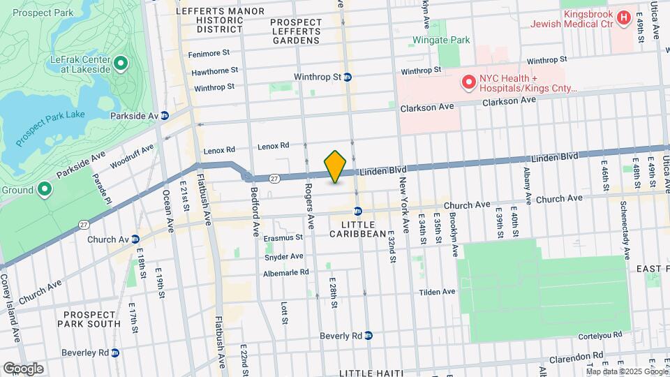 237 Martense St, Unit 2E Map and Location Details